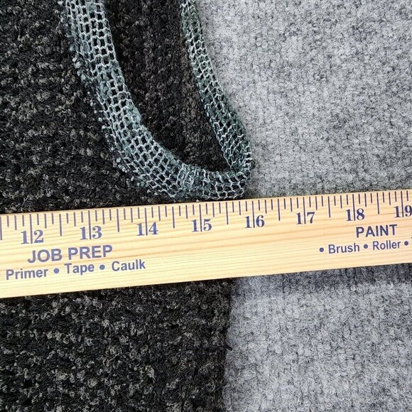 Vintage Art To Wear Cyberpunk Grunge Whimsygoth Knit Sweater Top Flower Gypsy - Picture 12 of 14